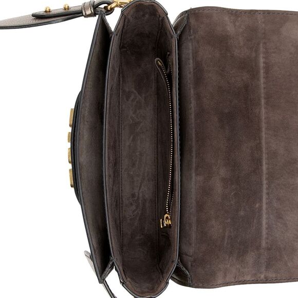 Dior Metallic Grained Calfskin Dio(R)evolution Flap Bag - Picture 7 of 15